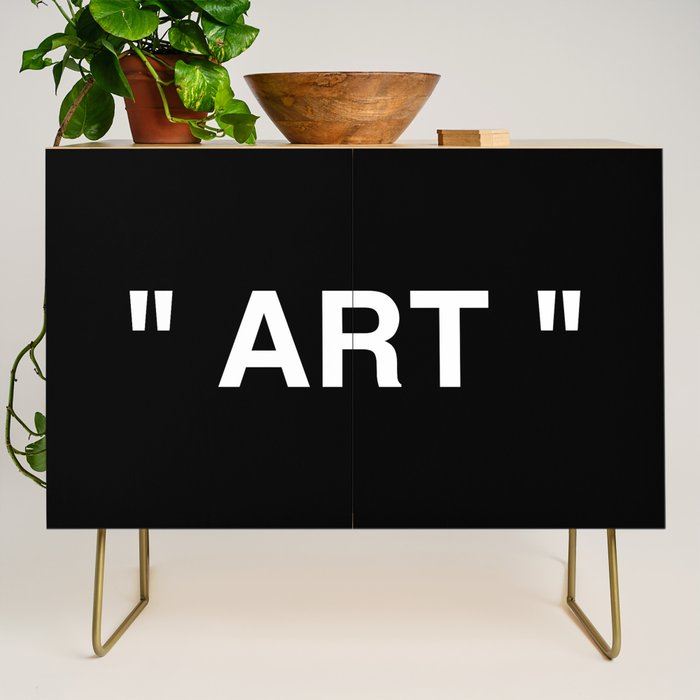 " Art " (Negative) Credenza