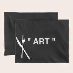 " Art " (Negative) Placemat