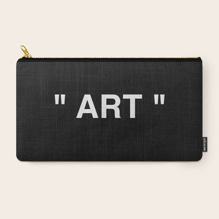 " Art " (Negative) Carry All Pouch
