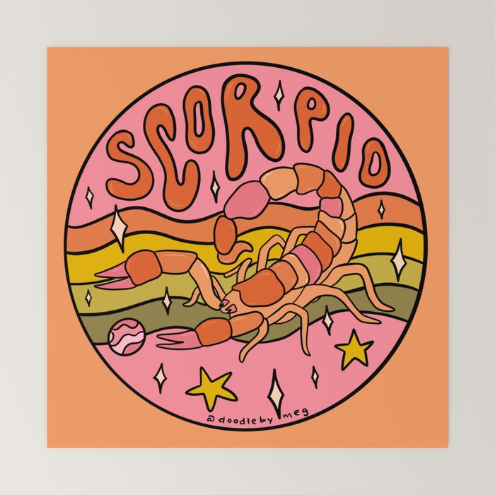 2020 Scorpio Mini Art Print