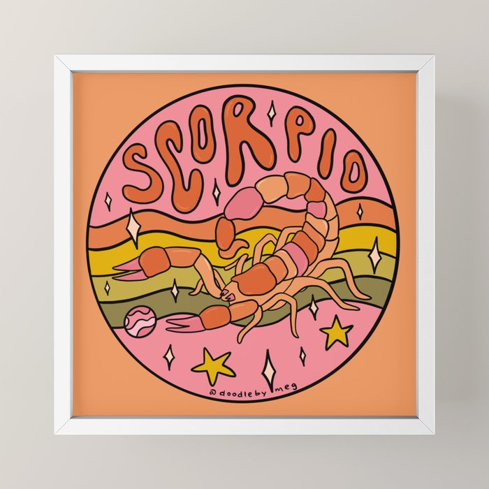 2020 Scorpio Mini Art Print