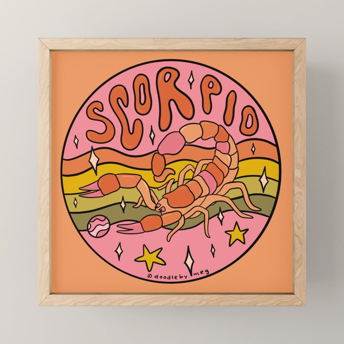 2020 Scorpio Mini Art Print