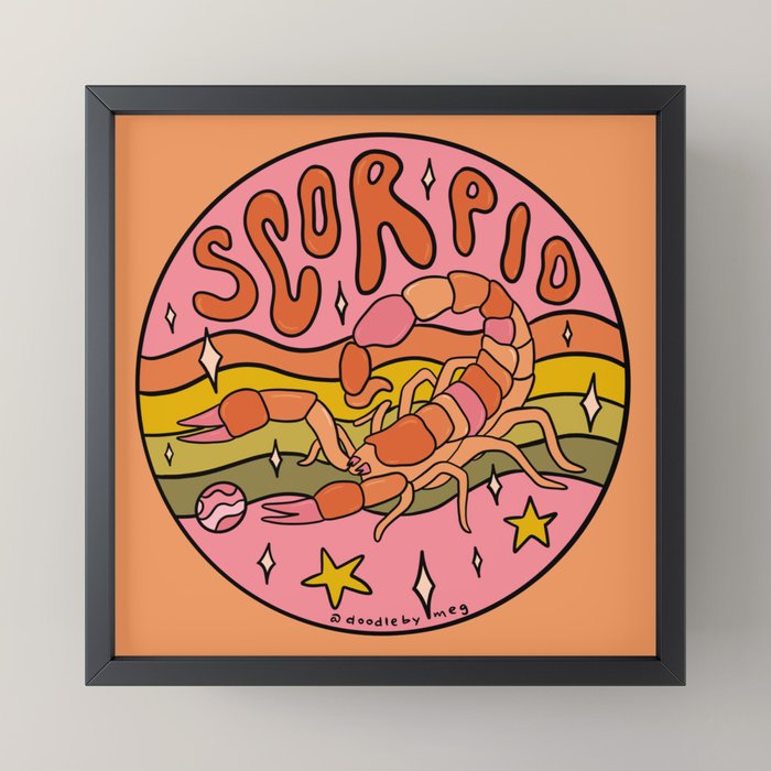 2020 Scorpio Mini Art Print