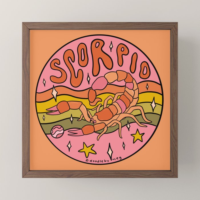2020 Scorpio Mini Art Print