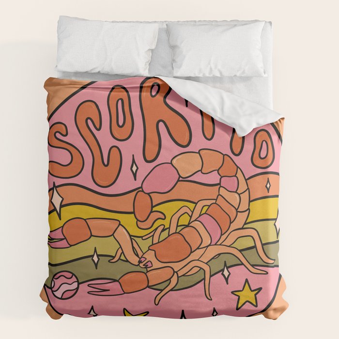 2020 Scorpio Duvet Cover