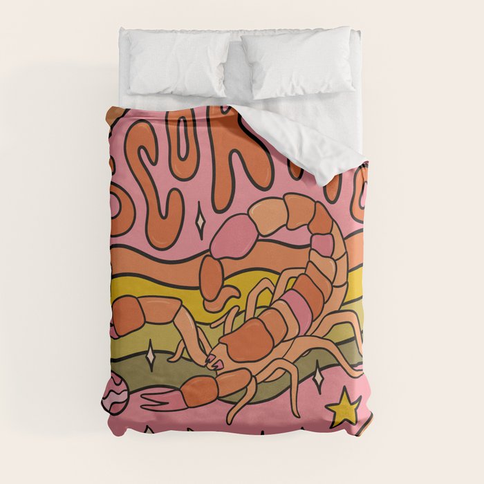 2020 Scorpio Duvet Cover