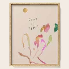 "Give It Time" Serving Tray