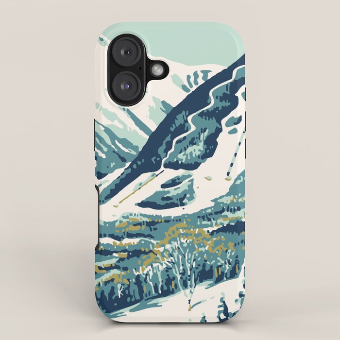 2021 Ski Stowe Vermont Vintage Poster  iPhone Case