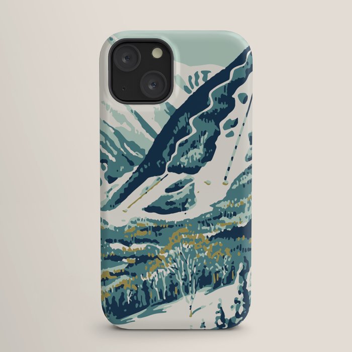 2021 Ski Stowe Vermont Vintage Poster  iPhone Case