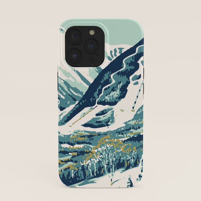 2021 Ski Stowe Vermont Vintage Poster  iPhone Case