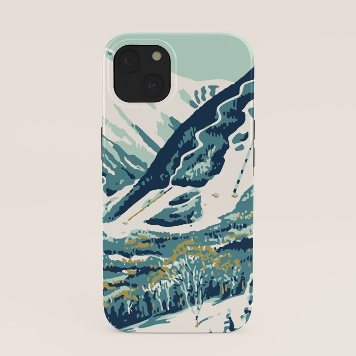 2021 Ski Stowe Vermont Vintage Poster  iPhone Case