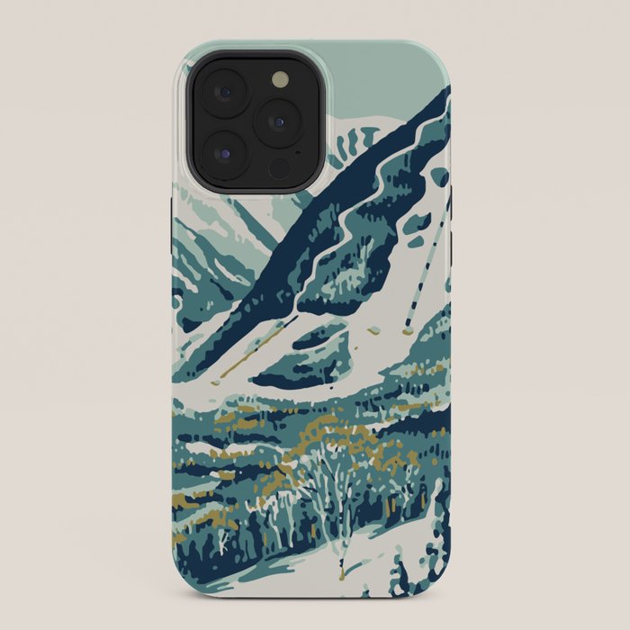 2021 Ski Stowe Vermont Vintage Poster  iPhone Case