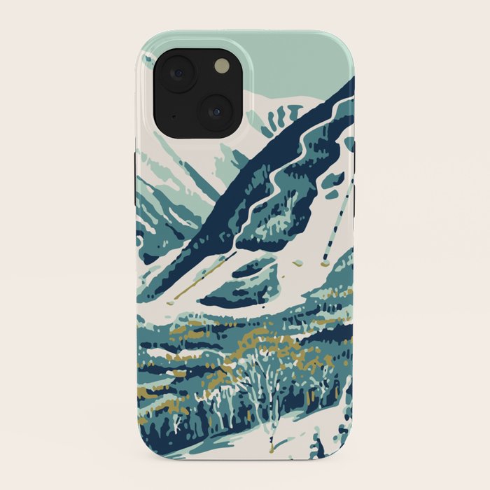 2021 Ski Stowe Vermont Vintage Poster  iPhone Case