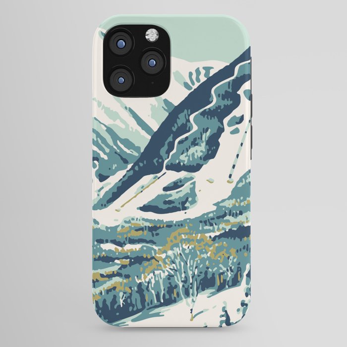 2021 Ski Stowe Vermont Vintage Poster  iPhone Case