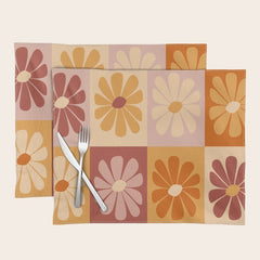 70's Daisy Bloom  Placemat