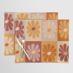 70's Daisy Bloom  Placemat
