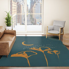 "Let Light Be A Sweet Rebellion In The Shadows" Rug