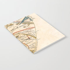 "A Map of the Open Country of a Woman's Heart" by D. W. Kellogg (c. 1833-1842) Notebook