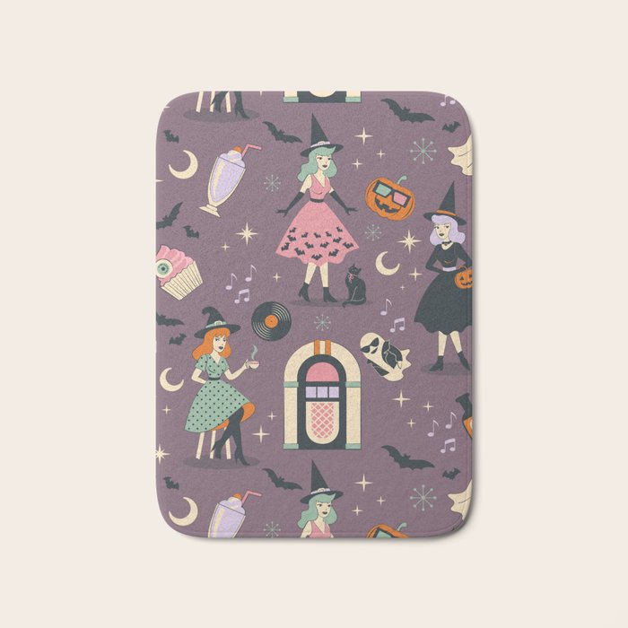50s Witch Vibes Bath Mat
