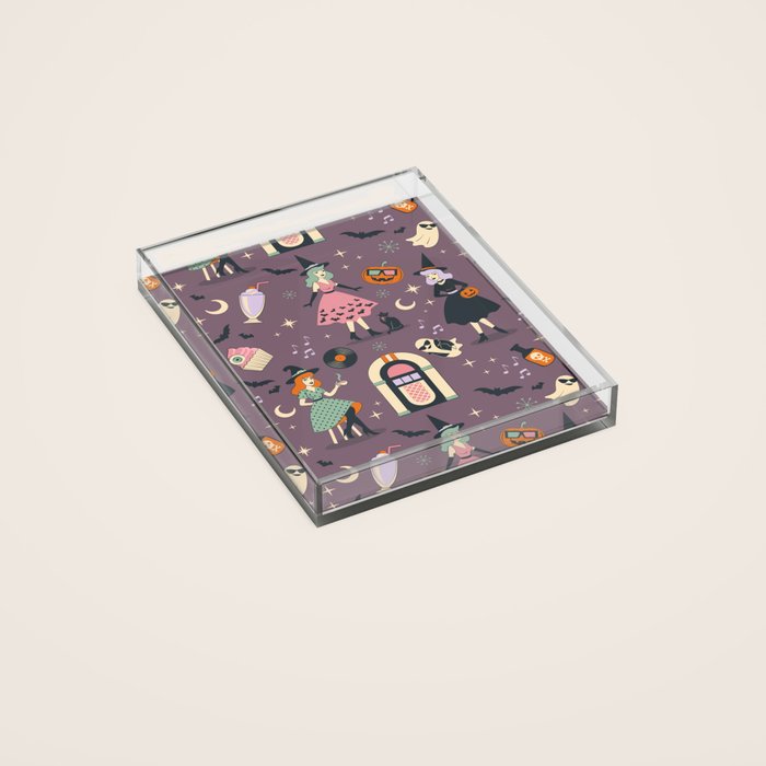 50s Witch Vibes Acrylic Tray