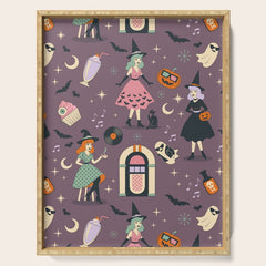 50s Witch Vibes Serving Tray