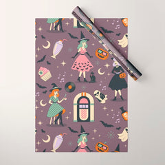 50s Witch Vibes Wrapping Paper