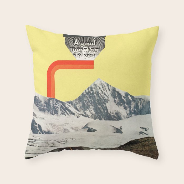 A Good Morning To You Throw Pillow