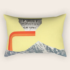 A Good Morning To You Rectangular Pillow