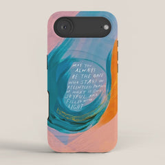 "May You Always Be The One Who Stays In Relentless Pursuit.." iPhone Case