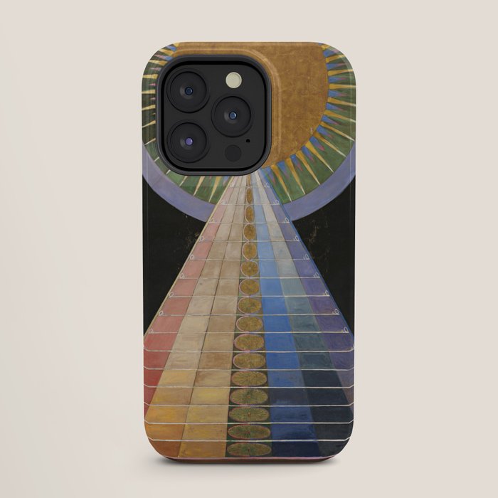 "Altarpiece" by Hilma af Klint (1907) iPhone Case