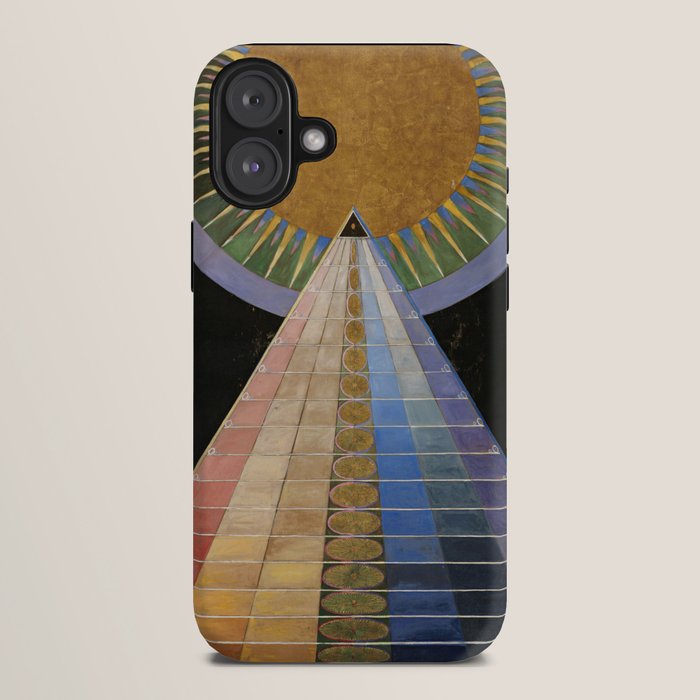 "Altarpiece" by Hilma af Klint (1907) iPhone Case