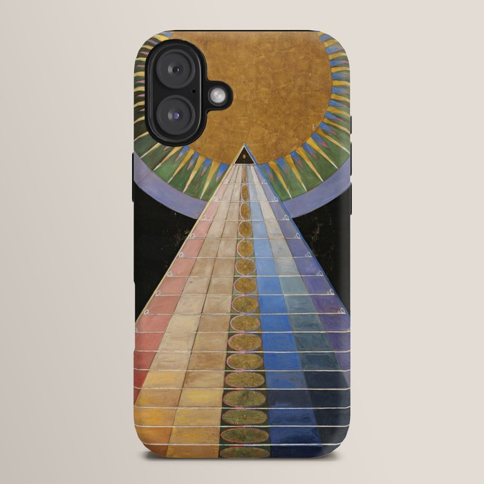 "Altarpiece" by Hilma af Klint (1907) iPhone Case