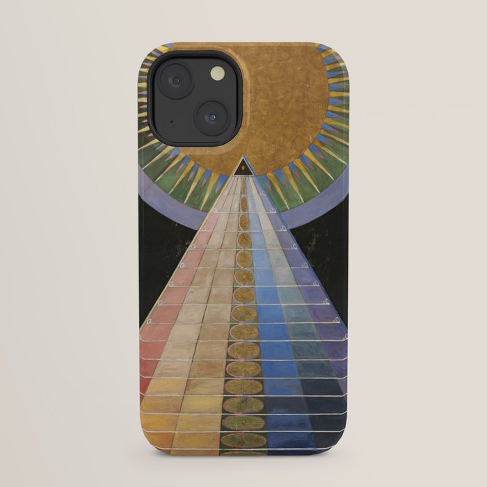 "Altarpiece" by Hilma af Klint (1907) iPhone Case