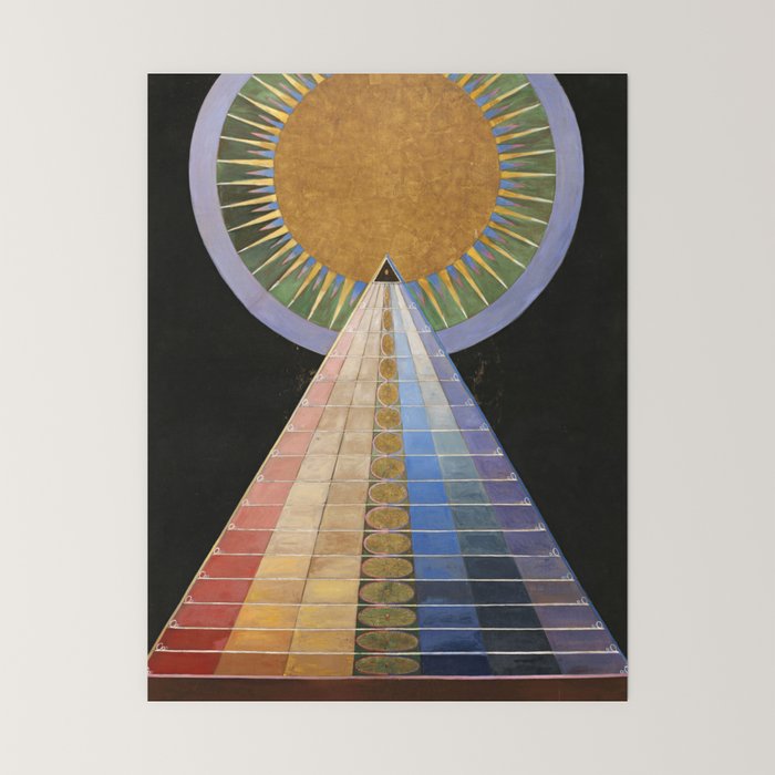 "Altarpiece" by Hilma af Klint (1907) Mini Art Print
