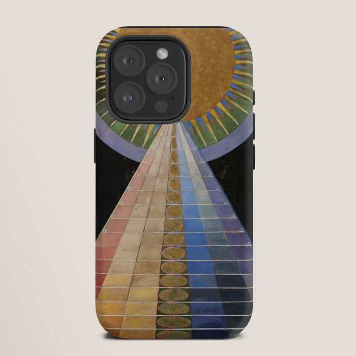 "Altarpiece" by Hilma af Klint (1907) iPhone Case