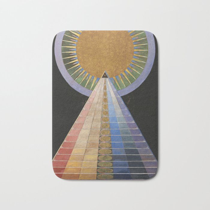 "Altarpiece" by Hilma af Klint (1907) Bath Mat