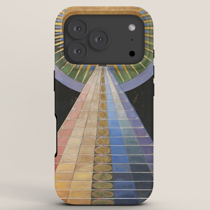 "Altarpiece" by Hilma af Klint (1907) iPhone Case