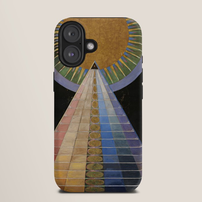 "Altarpiece" by Hilma af Klint (1907) iPhone Case