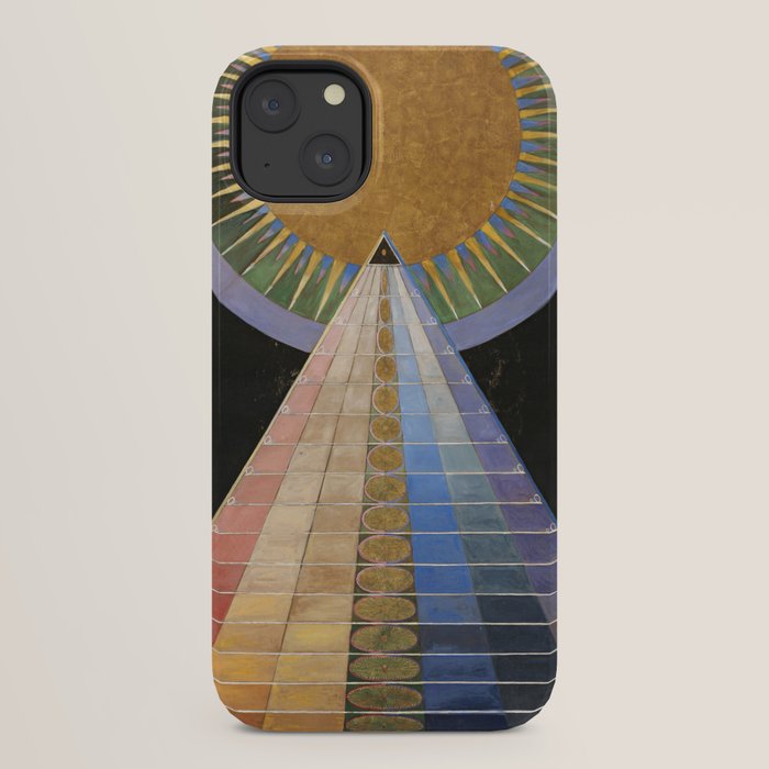 "Altarpiece" by Hilma af Klint (1907) iPhone Case