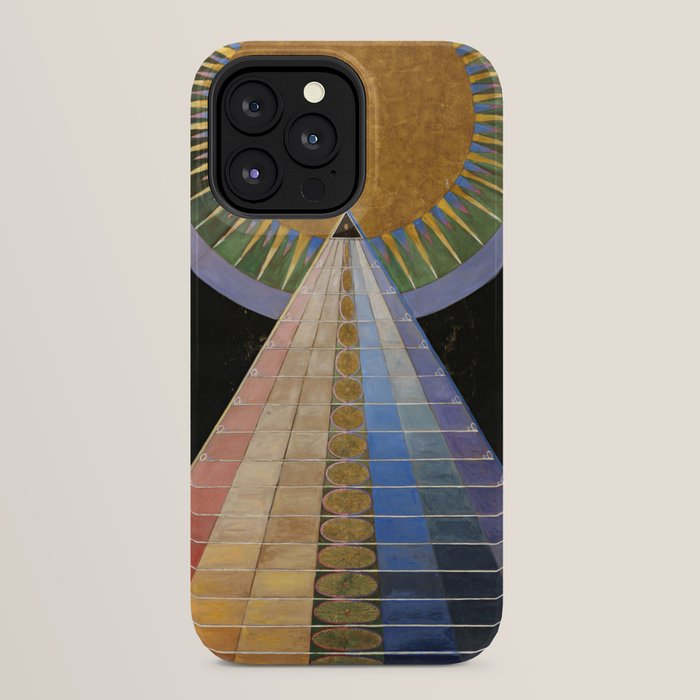 "Altarpiece" by Hilma af Klint (1907) iPhone Case