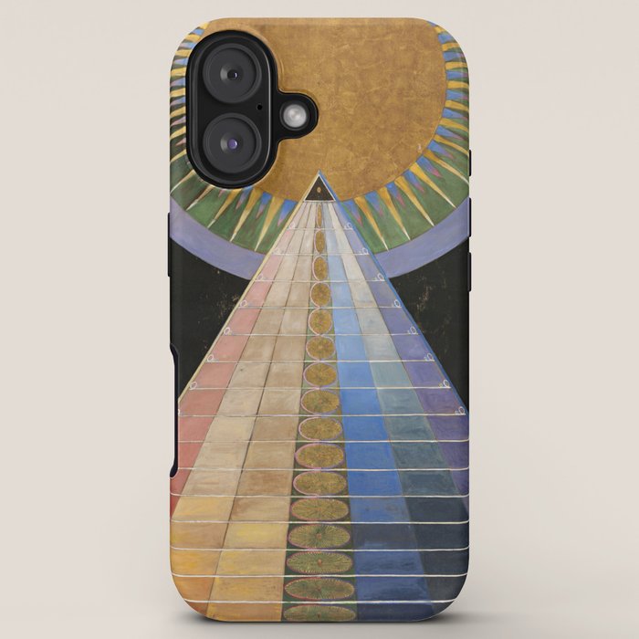 "Altarpiece" by Hilma af Klint (1907) iPhone Case
