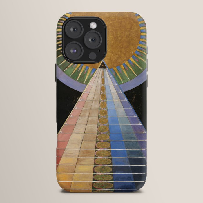 "Altarpiece" by Hilma af Klint (1907) iPhone Case
