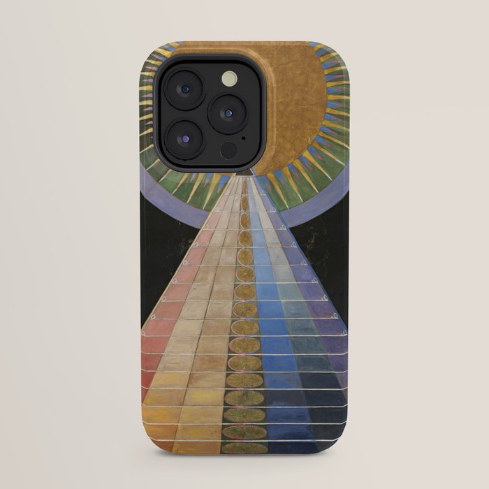"Altarpiece" by Hilma af Klint (1907) iPhone Case