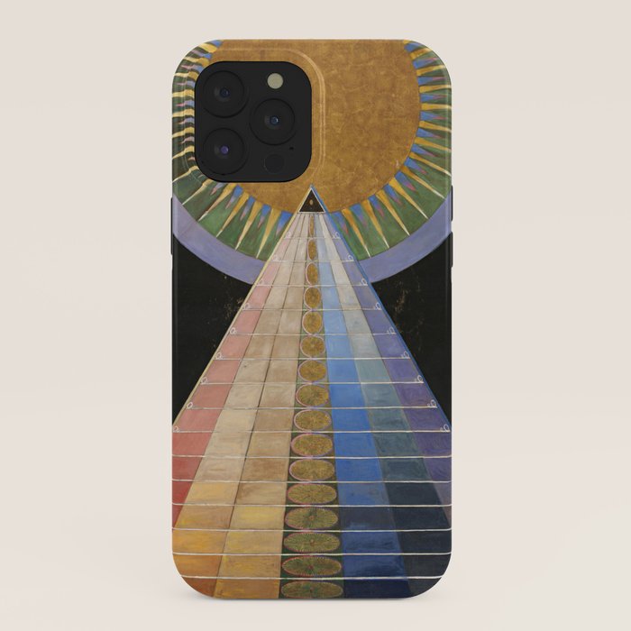"Altarpiece" by Hilma af Klint (1907) iPhone Case