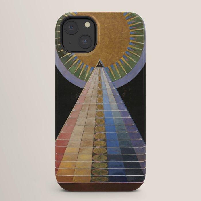 "Altarpiece" by Hilma af Klint (1907) iPhone Case