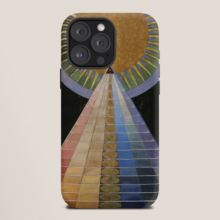 "Altarpiece" by Hilma af Klint (1907) iPhone Case