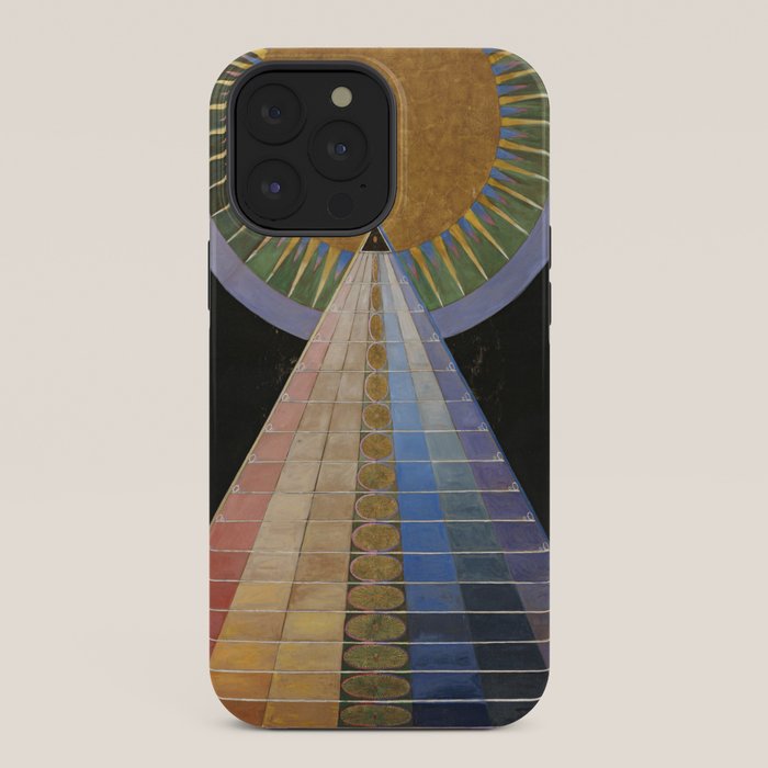 "Altarpiece" by Hilma af Klint (1907) iPhone Case