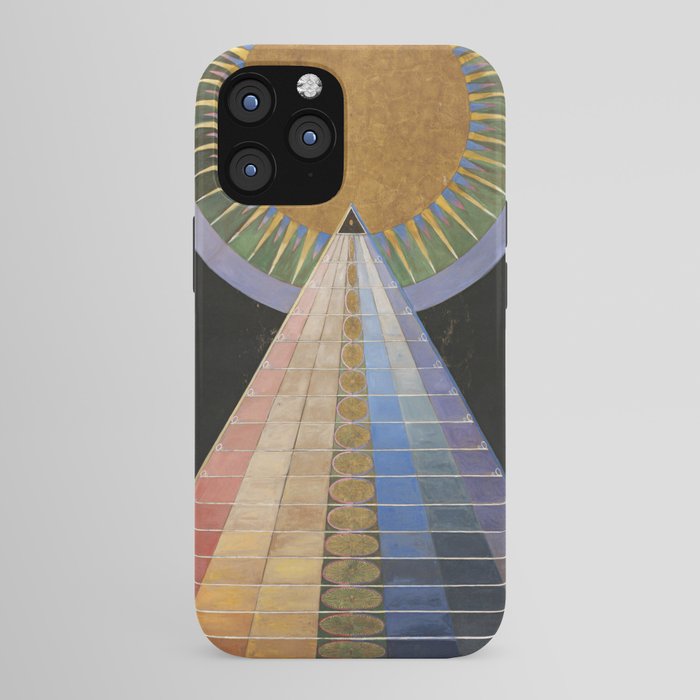 "Altarpiece" by Hilma af Klint (1907) iPhone Case