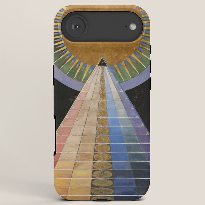 "Altarpiece" by Hilma af Klint (1907) iPhone Case