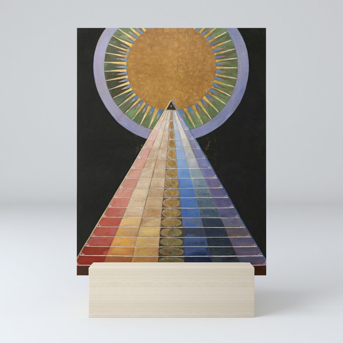 "Altarpiece" by Hilma af Klint (1907) Mini Art Print